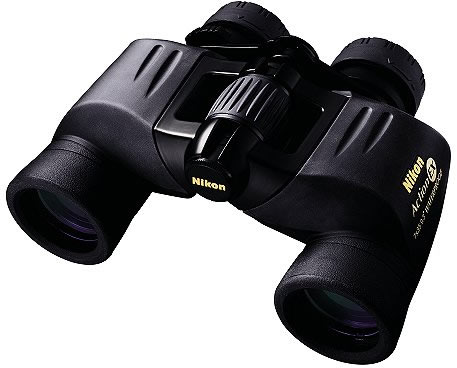 Nikon Action Extreme Binoculars 7237, 7x, 35mm, Porro Prism, Black Rubber Armor