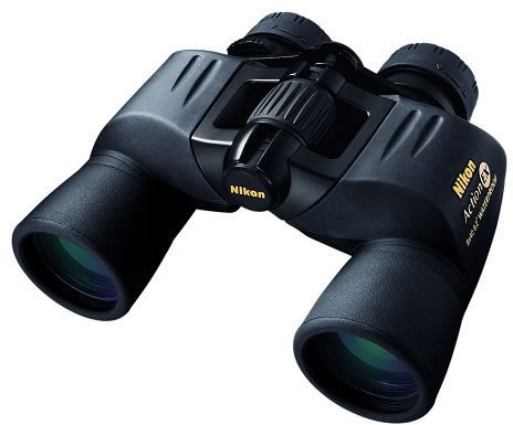 Nikon Action Extreme Binoculars 7238, 8x, 40mm, Porro Prism, Black Rubber Armor