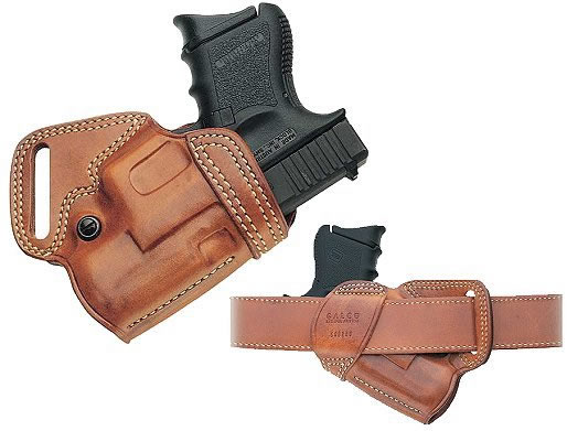 Galco Small Of The Back Holster For Walther PPK/PPKS, Black, Model SOB204B