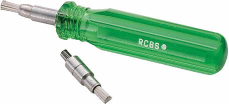 RCBS 09574 Primer Pocket Brush Combo w/Large & Small Brush
