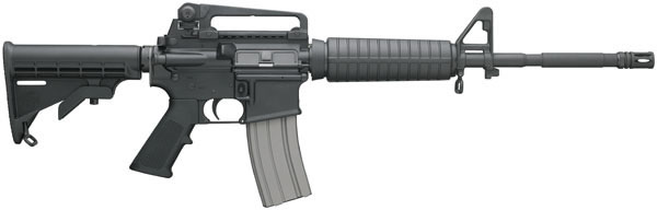 Bushmaster A3 Patrolmans Carbine 90289, 223 Remington, 16" Chrome Lined, Collapsible Stock, Black Matte Finish, 30 Rd