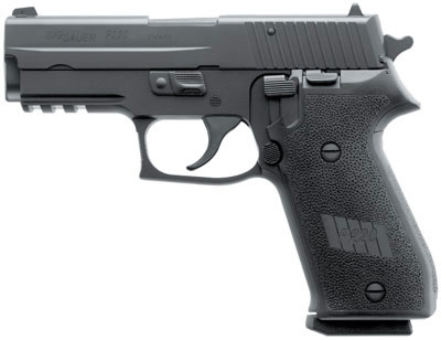 Sig P220 Pistol 220R45BSS, 45 ACP, 4.4 in, Black Synthetic Grip, Black Finish, Night Sights, 8 Rd