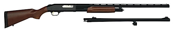 Mossberg 535 ATS Combo Shotgun 45310, 12 Gauge, 28" VR and 24" rifled, 3.5" Chmbr, Accuchoke, Rifle Sights, Hardwood
