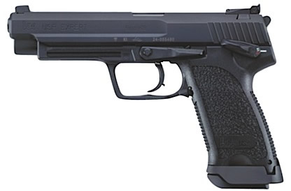 Heckler & Koch USP9 Expert Semi-Auto Handgun 709080A5, 9mm, 5.2 in, Modular Grip, Blued Finish, 15 Rd