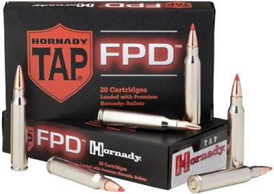 Hornady Personal Defense Rifle Ammunition 80898, 308 Winchester, TAP-FPD, 110 GR, 3165 fps, 20 Rd/bx