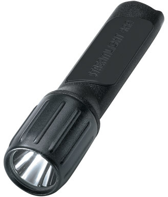Streamlight 68344 Propolymer Black Flashlight w/Luxeon Bulb Uses 4AA Batteries