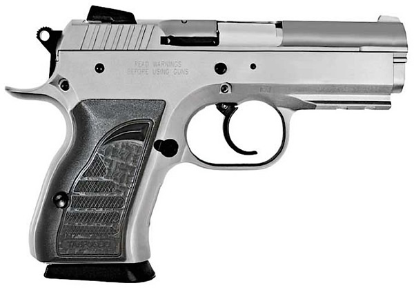 EAA Witness Semi-Auto Pistol 999099, 9mm, 3.6", Rubber Grip, Wonder Finish, 12 Rd, Steel Frame