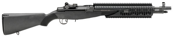 Springfield M1A Socom II Semi-Auto Rifle AA9627, 308 Winchester, 16 1/4 in, Black Syn Stock, Black Finish