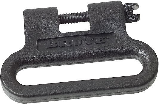 Outdoor Connection One Piece 1 in Black Brute Sling Swivels BRT79200