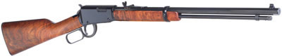Henry Frontier Lever Action Rifle H001T, 22 LR, 20" Octagon, American Walnut Stock, Black Metal Finish, 16 Rds