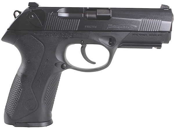 Beretta Px4 Storm Double/Single Action Pistol JXF9F20, 9mm, 4", Polymer Grip, Black Matte Finish, 10 Rd