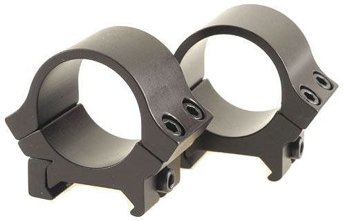 B-Square Sports Utility Series Rings 20052, Standard Dovetail, Low, 1", Black