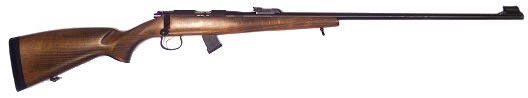 CZ 452 Ultra Lux Rimfire Rifle 00080, 22 LR, 28.6", Bolt Action, Beechwood, Blued Finish, 10 Rds
