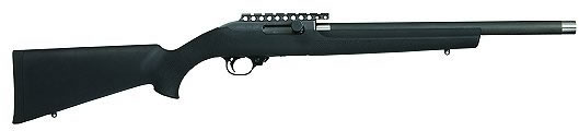 Magnum Research MagnumLite Rifle MLR22H, 22 LR, 17", Semi-Auto, Hogue OverMolded Stock, Black/Chrome Finish, 10 Rds
