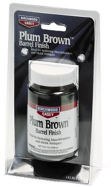 Birchwood Casey 14130 Plum Brown Barrel Finish 5 oz