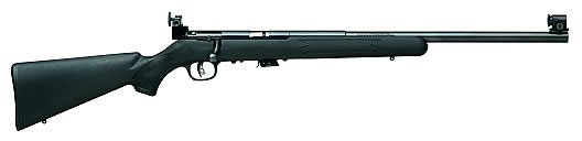 Savage MKIIFVT Rimfire Rifle 28800, 22 LR, 20.75"Hvy BBL, Bolt Action, Black Syn Stock, Blue Finish, w/Accutrigger, 5 Rds