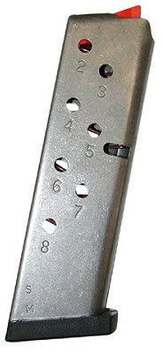 Smith & Wesson SW908/3913/3914 9MM 9 Round Stainless Magazine (19071)