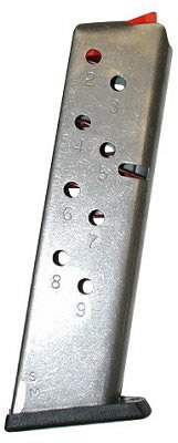 Smith & Wesson SW3906 9MM 9 Round Stainless Magazine (19058)