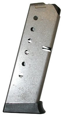 Smith & Wesson SW4516/4513TSW 45 Automatic Colt Pistol (ACP) 7 Round Stainless Magazine (19074)