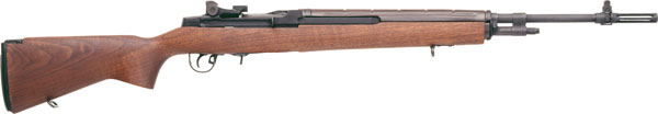 Springfield M1A Super Match Semi-Auto (CA Approved) Rifle SA9102CA, 308 Winchester, 22 in, Walnut Stock, Blue Finish