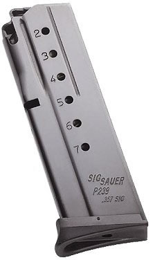 Sig Sauer P239 357 Sig Sauer 7 Round Blue Magazine (MAG2393577)