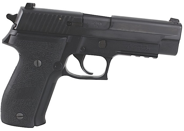 Sig P226 Pistol 226R40B, 40 Smith & Wesson, 4.4 in, Polymer Grip, Black Finish, Contrast Sights, 10 Rd