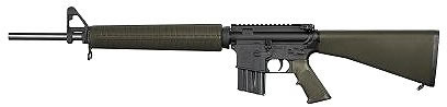 Armalite M15A4BNM Tactical AR-15 Rifle, 223 Remington, 20" Chrome Lined, Semi-Auto, Black Fbrglass Stock, Black Steel Finish, 10/30 Rd
