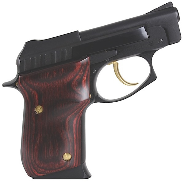 Taurus PT-22 Small Frame Pistol 1220031G, 22 LR, 2-3/4", Rosewood Grip, Blue W/Gold Highlights Finish, 8 Rd