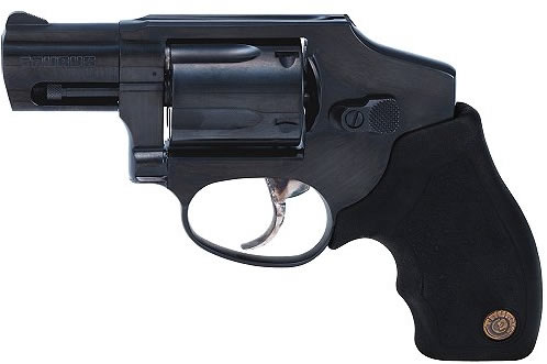 Taurus 650 CIA Hammerless Small Frame Revolver 2650121CIA, 357 Magnum, 2", Soft Rubber Grip, Blue Steel Finish, 5 Rd