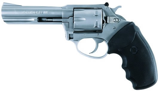 Charter Arms Pathfinder Target Revolver 72340, 22 Magnum (WMR), 4", Rubber Grip, Stainless Finish, 6 Rd