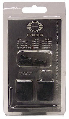 Tikka Optilock S1320916 2 Piece Blue Base