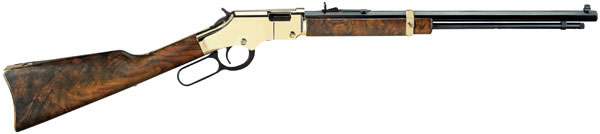 Henry Goldenboy Lever Action Rifle H004V, 17 HMR, 20" Octagon, Walnut Stock, Blue Finish, 11 Rds