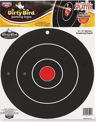 Birchwood Casey 35012 Dirty Bird 12" Target 12 Pack