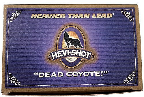 Hevishot Dead Coyote Shotshells 42213, 12 Gauge, 3", 1-3/8 oz, 1350 fps, #00 Buckshot, 5 Rd/bx