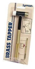 Lyman 7031290 Brass Tapper Hammer w/3 Interchangeable Heads