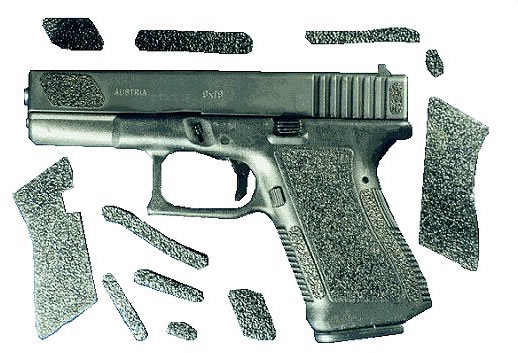 Decal G19 Grip Enhancer For Glock 19 Sand/Black