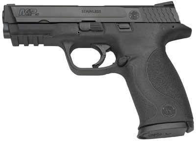 Smith & Wesson M&P 40 Full Size Semi-Auto Pistol 109350, 40 S&W, 4 1/4 in, Black Synthetic Grip, Black Finish, 10 Rd, MA Appr