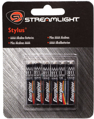 Streamlight 65030 Replacement Batteries For Stylus Light