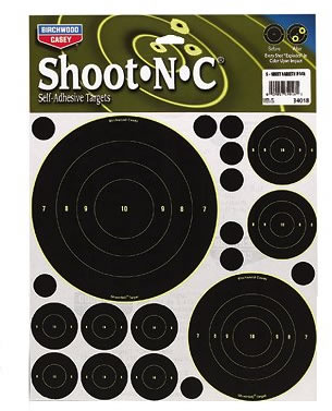 Birchwood Casey 34018 Shoot-N-C Target Variety 5 Pack