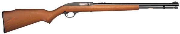 Marlin 60 Semi-Auto Tube Fed Rifle 70620, 22 Long Rifle, 19 in, Lam Hardwood Stock, Blued Finish, 14 Rd