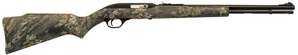 Marlin 60 Semi-Auto Tube Fed Rimfire Rifle 60C, 22 LR, 19", Mossy Oak Break up Stock, Blued Steel Finish, 14+1 Rds