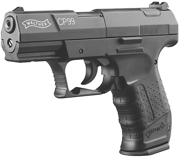 Umarex CP99 Black .177 Caliber Semi-Auto CO2 Pistol w/Spare 8 Shot Magazine (2252201)