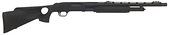 Mossberg 500 Turkey Shotgun 57700, 12 Gauge, 18 in Ported, 3" Chmbr, Thumbhole Synthetic, Fiber Opt Sights, Ported Turkey Tube