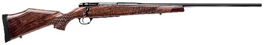 Weatherby Mark V Deluxe Bolt Action Rifle DXS306SR4O, 30-06 Springfield, 24 in, Walnut Stock, Blue Finish, 5 Rds