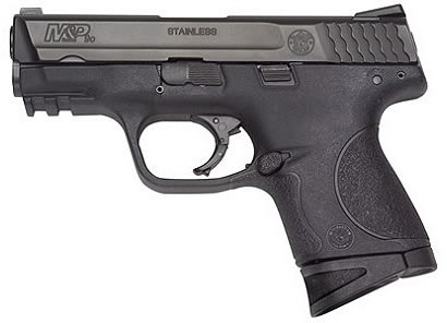 Smith & Wesson M&P 9C Pistol 209004, 9mm, 3-1/2", Plastic Grip, Black Melonite Finish, 12 Rd, MD Compliant