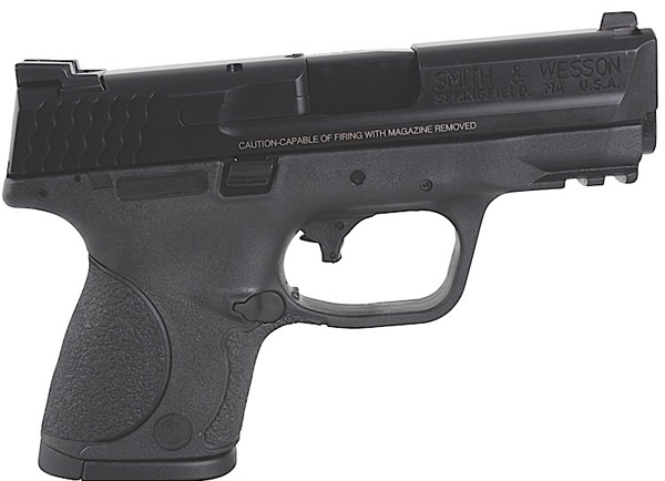 Smith & Wesson M&P 40C Pistol 109303, 40 S&W, 3-1/2", Plastic Grip, Black Finish, 10 Rd