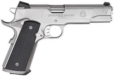Springfield TRP Trophy Service Pistol PC9107LP, 45 ACP, 5", Composite Grip, Stainless Finish, Tritium Night Sights, 7 Rd