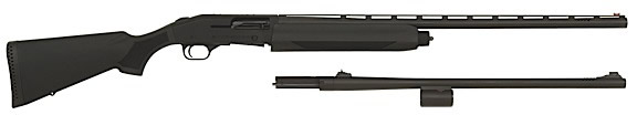 Mossberg 930 Combo Shotgun 85238, 12 Gauge, 28 in VR and 24 in rifled, 3" Chmbr, Fully Rifled, Accu Mag Chokes, Synthetic Stock