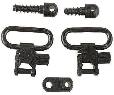 Uncle Mikes 1 in Quick Detach Sling Swivels For Ruger Auto/Single Shot Carbin 14612