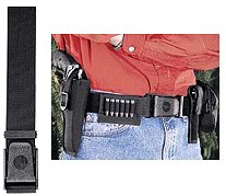Uncle Mikes Black Sidekick Holster Belt Fits Waists Up To 50" (88001)